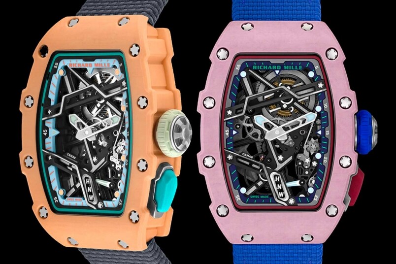 RICHARD MILLE RM07-04首款女装运动表6款色调抢眼登场