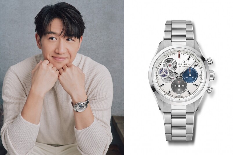 冯允谦Jay Fung亲身示范Zenith Chronomaster Open及Chronomaster Sport迎接情人节