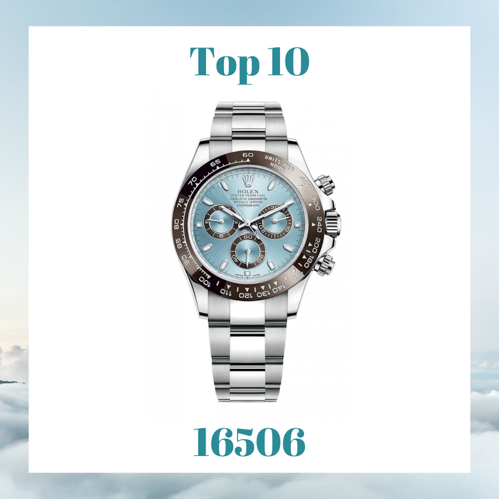 10款最受欢迎的Daytona型号(Rolex;01制图) 10款最受欢迎的Daytona型号(Rolex;01制图)