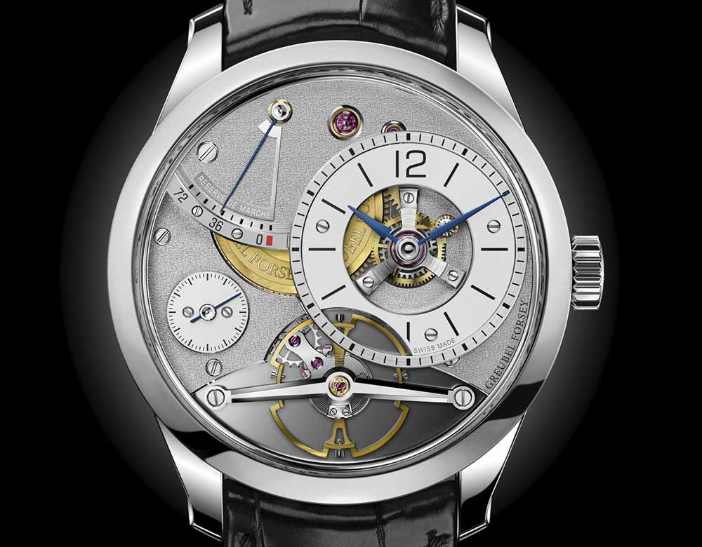 greubel forsey balancier contemporain 特写镜头