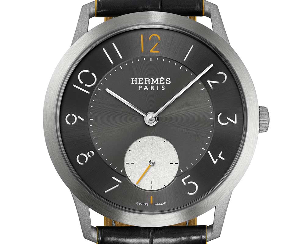 hermes slim titane 特写