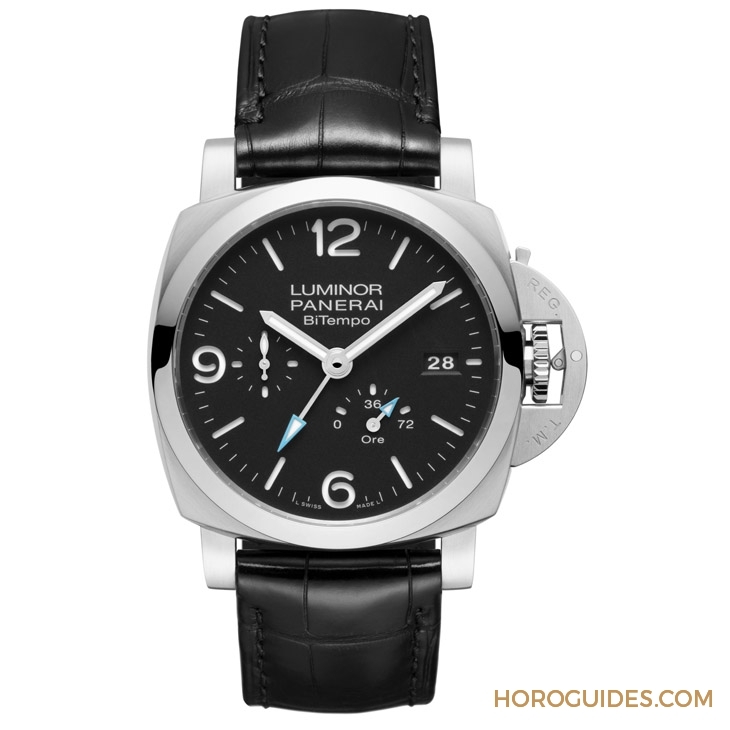 OFFICINE PANERAI - Panerai新一代两地时间表款以BiTempo为名｜Luminor BiTempo-PAM01360与PAM01361