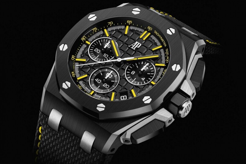 Audemars Piguet Royal Oak Offshore 30周年全新黑陶瓷新作登场! 重新演绎1999年“End of Days”纪念款 Audemars Piguet Royal Oak Offshore 30周年全新黑陶瓷新作登场! 重新演绎1999年“End of Days”纪念款