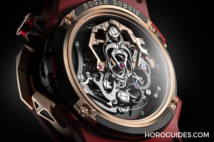 ROGER DUBUIS - 超级钟表的华丽帷幕｜ROGER DUBUIS Monovortex™ Split-Seconds Chronograph