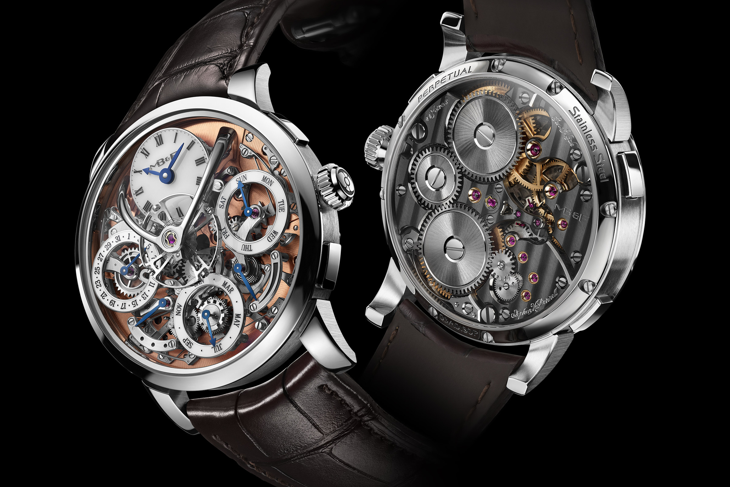 MB&F LM Perpetual 精钢表背