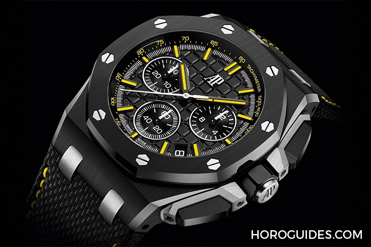 AUDEMARS PIGUET - 爱彼AP Royal Oak Offshore 30周年黑色陶瓷计时码表：再现「魔鬼末日」限量版王者风范